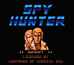 Spy Hunter title screenshot